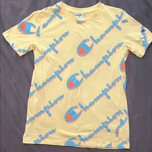 Champion Kids' Yellow Graphic Tee